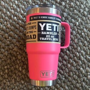 YETI Rambler 20 oz Tropical Pink